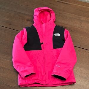 EUC North Face Kids triclimate snow/ski/winter jacket.